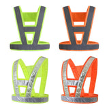 Max Reflective Vest High Visibility Construction Safety Vest Safety Clothing Fluorescent Yellow (Gray Reflective Strip)