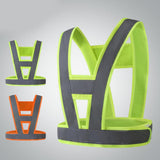 Max Reflective Vest High Visibility Construction Safety Vest Safety Clothing Fluorescent Yellow (Gray Reflective Strip)