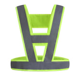 Max Reflective Vest High Visibility Construction Safety Vest Safety Clothing Fluorescent Yellow (Gray Reflective Strip)