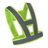 Max Reflective Vest High Visibility Construction Safety Vest Safety Clothing Fluorescent Yellow (Gray Reflective Strip)