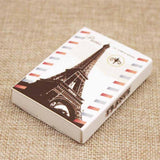 Maxbell DIY Assemble Handmade Gift Box Necklace Pendant Box Eiffel Tower White