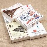 Maxbell DIY Assemble Handmade Gift Box Necklace Pendant Box Eiffel Tower White
