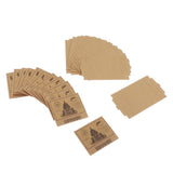 Maxbell DIY Assemble Handmade Gift Box Necklace Pendant Box Castle Khaki