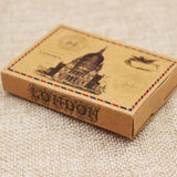 Maxbell DIY Assemble Handmade Gift Box Necklace Pendant Box Castle Khaki
