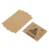 Maxbell DIY Assemble Handmade Gift Box Necklace Pendant Box Castle Khaki