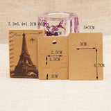 Maxbell DIY Assemble Handmade Gift Box Necklace Pendant Box Castle White