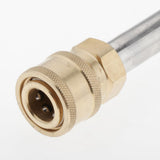 Max 1pc Pressure Washer Adapter 1/4in Quick Connector Car Wash Converter Adapter PA4