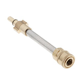 Max 1pc Pressure Washer Adapter 1/4in Quick Connector Car Wash Converter Adapter PA7
