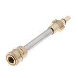 Max 1pc Pressure Washer Adapter 1/4in Quick Connector Car Wash Converter Adapter PA7