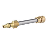 Max 1pc Pressure Washer Adapter 1/4in Quick Connector Car Wash Converter Adapter PA8