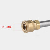 Max 1pc Pressure Washer Adapter 1/4in Quick Connector Car Wash Converter Adapter PA8