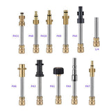 Max 1pc Pressure Washer Adapter 1/4in Quick Connector Car Wash Converter Adapter PA8