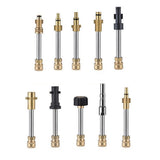 Max 1pc Pressure Washer Adapter 1/4in Quick Connector Car Wash Converter Adapter PA10