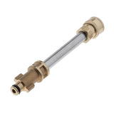 Max 1pc Pressure Washer Adapter 1/4in Quick Connector Car Wash Converter Adapter PA11