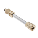 Max 1pc Pressure Washer Adapter 1/4in Quick Connector Car Wash Converter Adapter PA11