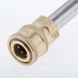Max 1pc Pressure Washer Adapter 1/4in Quick Connector Car Wash Converter Adapter PA11