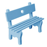 Max Bench Shape Wooden Eyeglass Sunglass Holder Retainer/Spectacle Holder Blue