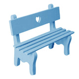 Max Bench Shape Wooden Eyeglass Sunglass Holder Retainer/Spectacle Holder Blue