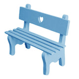 Max Bench Shape Wooden Eyeglass Sunglass Holder Retainer/Spectacle Holder Blue