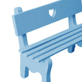 Max Bench Shape Wooden Eyeglass Sunglass Holder Retainer/Spectacle Holder Blue