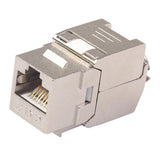 Max Cat6 RJ45 Wall End Plug Keystone Jack Shielded Module Modular Female Adapter