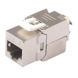 Max Cat6 RJ45 Wall End Plug Keystone Jack Shielded Module Modular Female Adapter