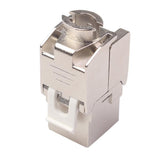 Max Cat6 RJ45 Wall End Plug Keystone Jack Shielded Module Modular Female Adapter