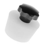 Max Maxb Silicone plug with handle for pipe sealing w/ Black Bakelite handle 15