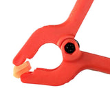 Maxbell 6Pcs 2 inch Plastic Nylon Spring Clamp Photography Background A Clips Red