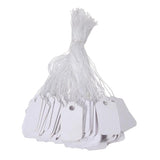Maxbell Jewellery Ring Labels Price Tags Tie On White Strung Display Price Tags