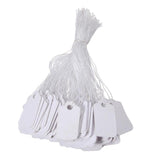 Maxbell Jewellery Ring Labels Price Tags Tie On White Strung Display Price Tags