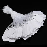 Maxbell Jewellery Ring Labels Price Tags Tie On White Strung Display Price Tags