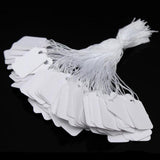 Maxbell Jewellery Ring Labels Price Tags Tie On White Strung Display Price Tags