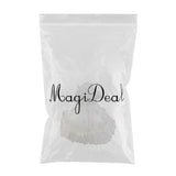 Maxbell 100pcs Price Tags Tie On White Strung Display Sales Blank Paper Price Labels