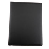 Maxbell File Folder Paper Organizer Document Holder Writing Pad PU Leather Black