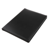 Maxbell File Folder Paper Organizer Document Holder Writing Pad PU Leather Black