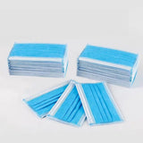 Maxbell 100x Disposable Masks 3ply Non-woven Cloth Anti-Dust Anti-Smoke Safe Protect