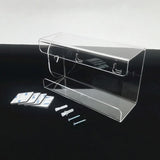 Wall Mountable Tissue Box Holder Clear Glove Box Stand Cover Office Decor