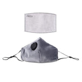 Maxbell Mouth Cover Anti Haze Face Cover Outdoor Non-woven Covering Gray