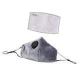 Maxbell Mouth Cover Anti Haze Face Cover Outdoor Non-woven Covering Gray