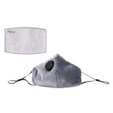 Maxbell Mouth Cover Anti Haze Face Cover Outdoor Non-woven Covering Gray