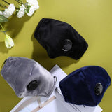 Maxbell Mouth Cover Anti Haze Face Cover Outdoor Non-woven Covering Gray