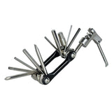 Maxbell 11 in 1 Multifunctional Bicycle Repair Tool Kits With Torque Wrench Black