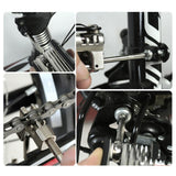 Maxbell 11 in 1 Multifunctional Bicycle Repair Tool Kits With Torque Wrench Black
