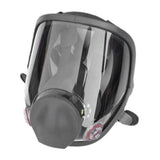 Maxbell Single Full Face Smoke Gas Filter Guards Shields Anti-fog Facepiece 6600