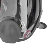 Maxbell Single Full Face Smoke Gas Filter Guards Shields Anti-fog Facepiece 6600