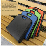 Maxbell Portable Organ Bag Office Business Large-capacity Multi-layer Folder Orange