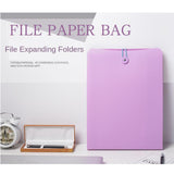 Maxbell 7 Layers File Organizer Expanding Folders A4 Document Holder Bag Green