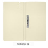 Maxbell 2 Pieces Solid Color Folders Business Storage Writing Board Folder  Silver