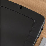 Maxbell Waterproof Slim Clipboard Storage Box Board Clip File Box Plastic Black